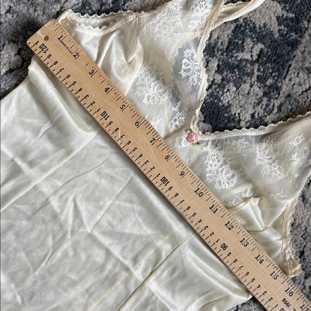 Vintage Tosca Lingeria Dress with Robe Two Piece Set - Picture 7 of 10